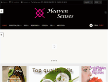 Tablet Screenshot of heavensenses.com